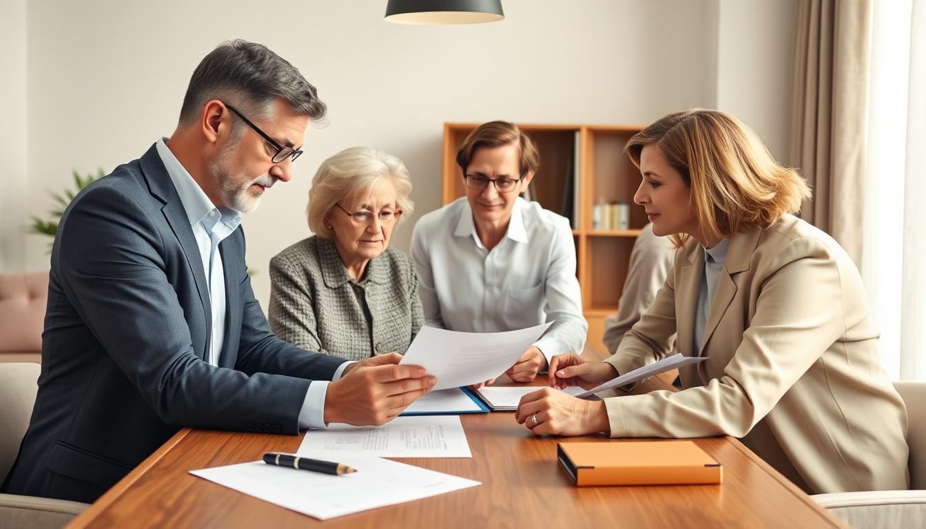 Finalizing preparations for a real estate transaction